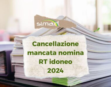 Avviso provvedimenti di cancellazione per mancata nomina RT idoneo